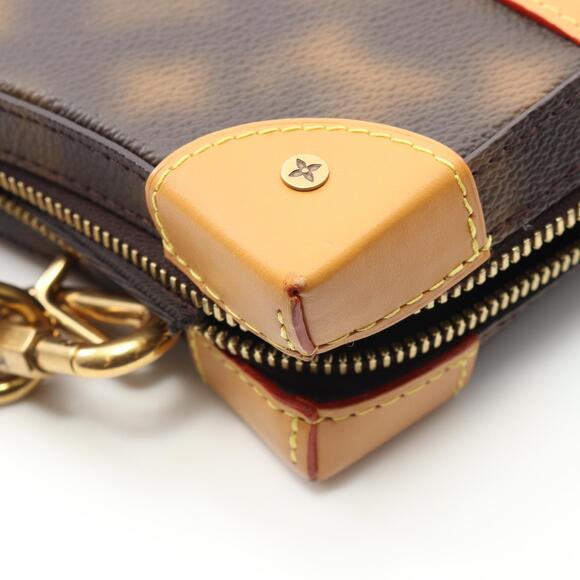 Louis Vuitton Trunk Shoulder Bag Canvas Leather Monogram Brown - Picture 5 of 6